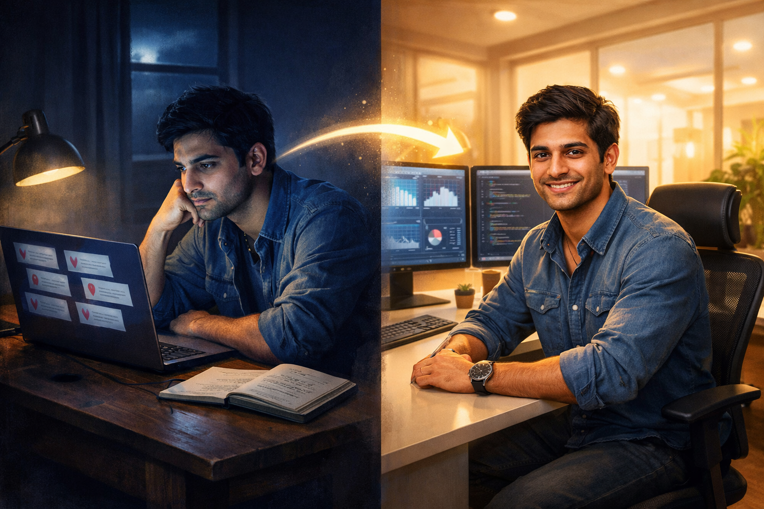 BTech CSE fresher journey from 3rd tier college to American Express — sandeepstudy.com