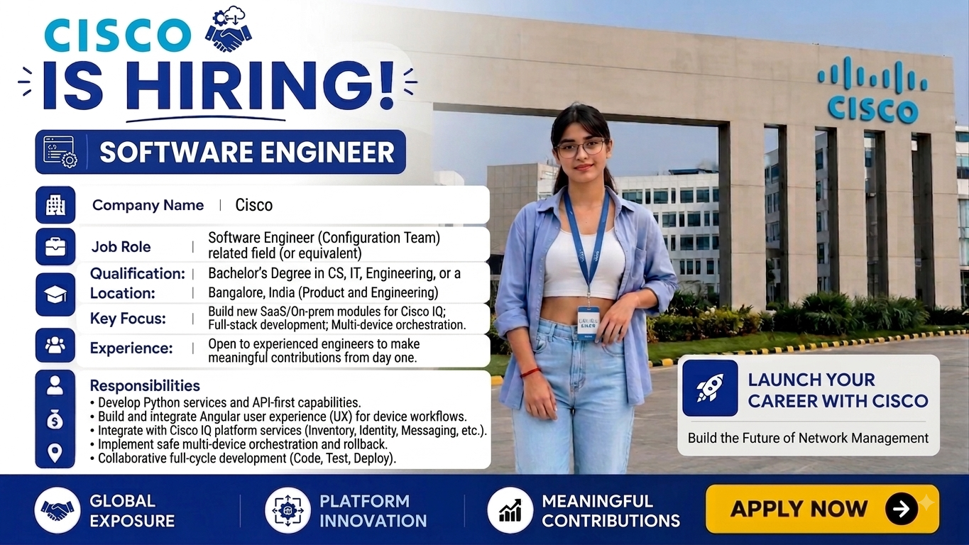 Cisco Software Engineer