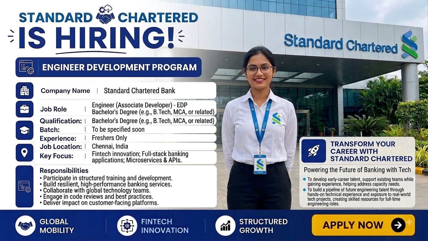 Standard Chartered Engineer Development
